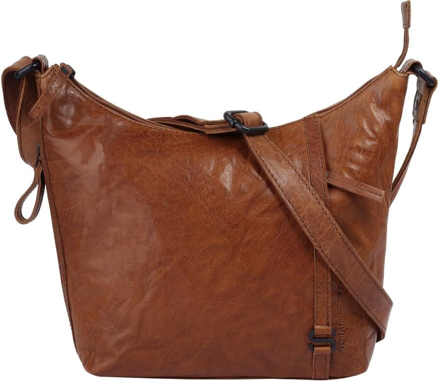 Spikes & Sparrow Schoudertas CROSSOVER echt leder - Foto 8