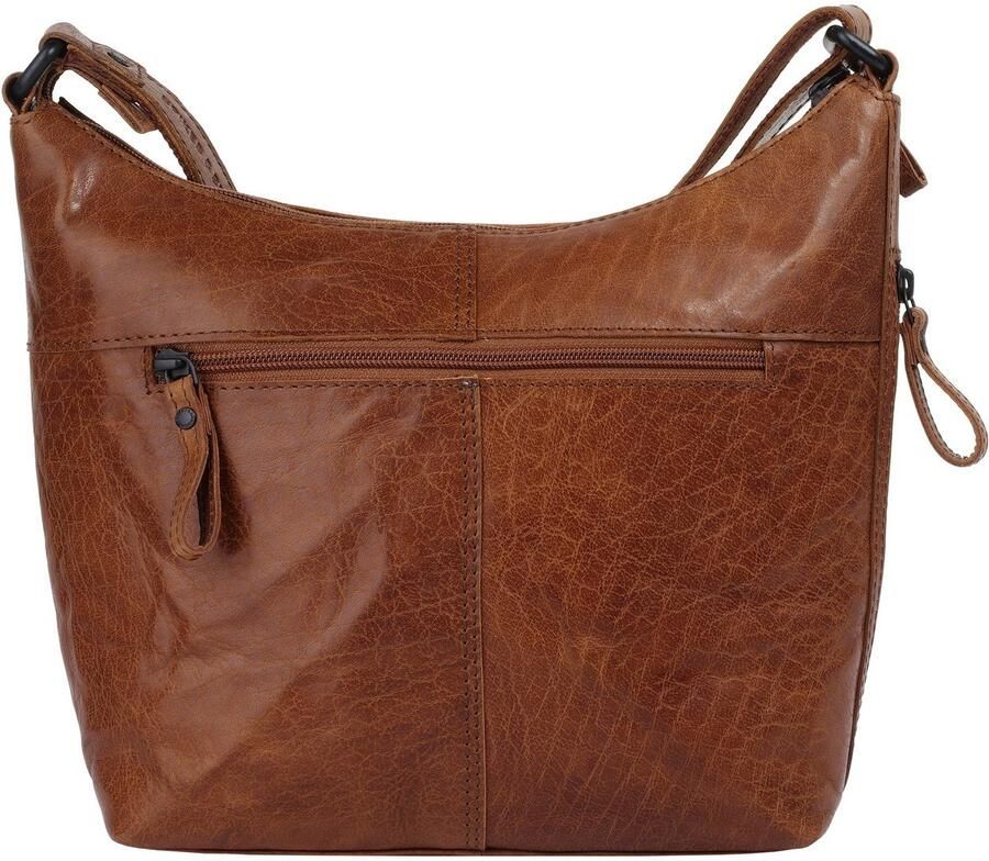 Spikes & Sparrow Schoudertas CROSSOVER echt leder - Foto 3