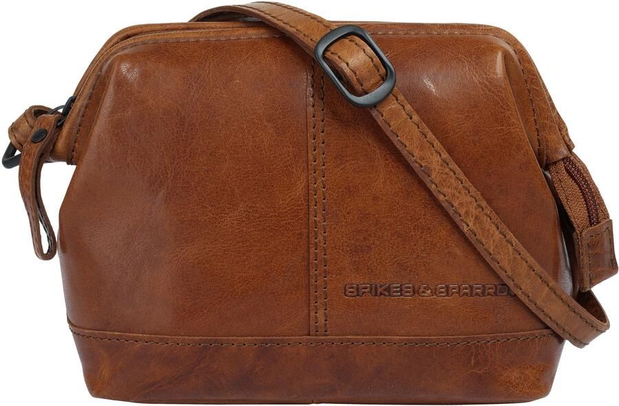 Spikes & Sparrow Schoudertas CROSSOVER echt leder - Foto 7