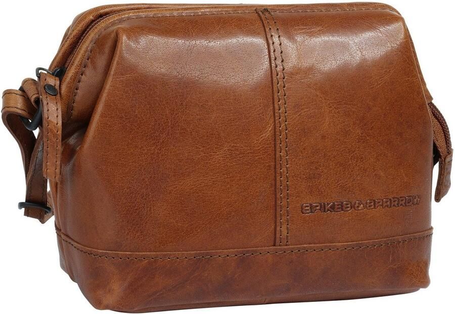 Spikes & Sparrow Schoudertas CROSSOVER echt leder - Foto 2