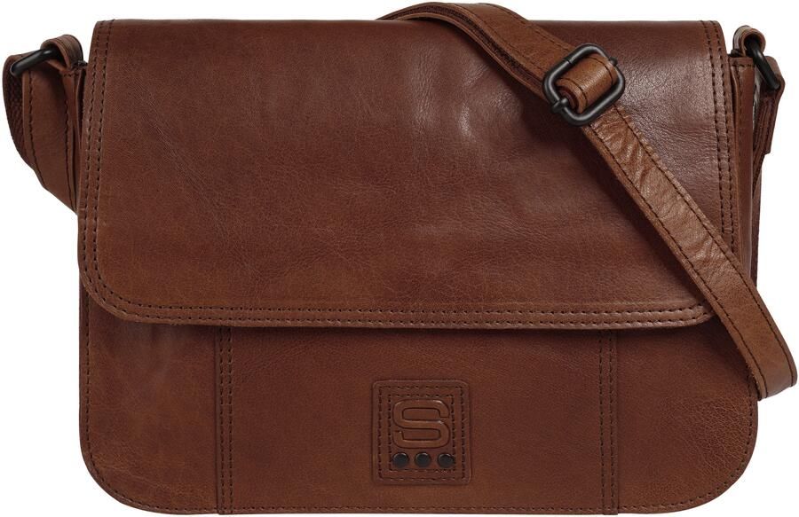 Spikes & Sparrow Schoudertas echt leder - Foto 6