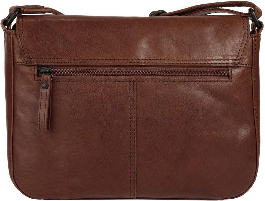 Spikes & Sparrow Schoudertas echt leder - Foto 3