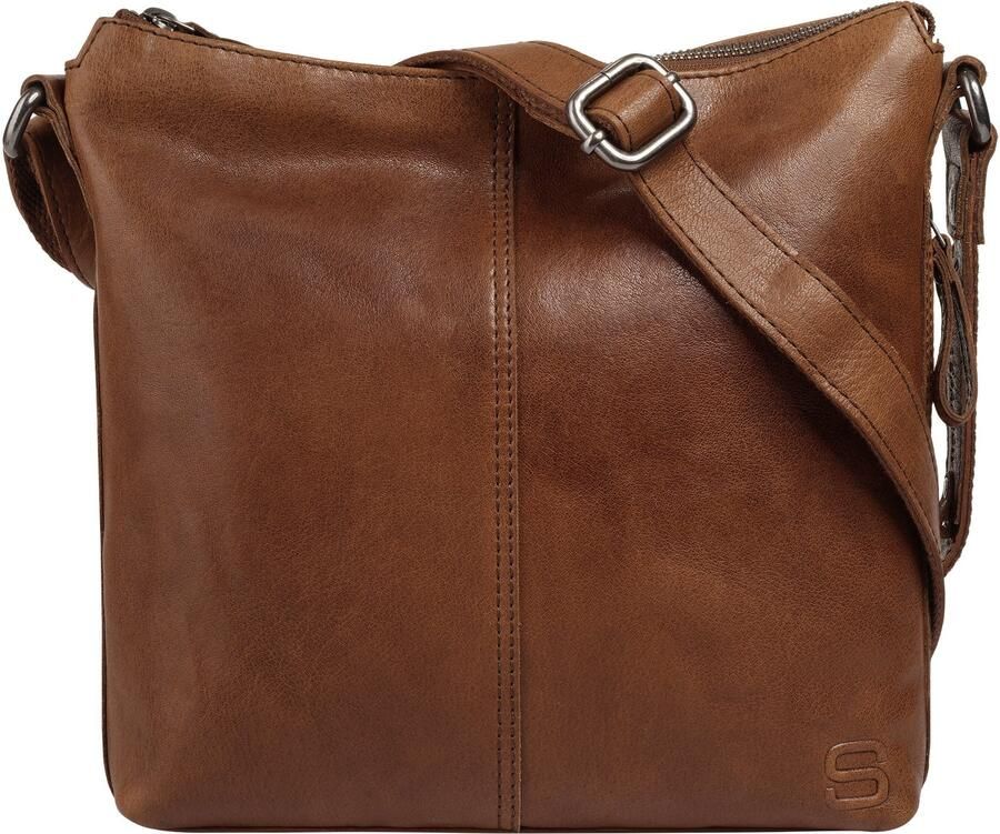 Spikes & Sparrow Schoudertas echt leder - Foto 6