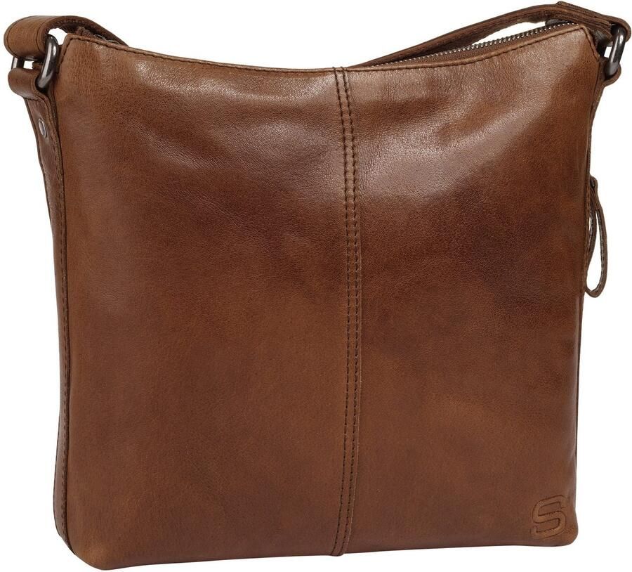 Spikes & Sparrow Schoudertas echt leder - Foto 2