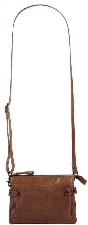 Spikes & Sparrow Schoudertas echt leder - Foto 6