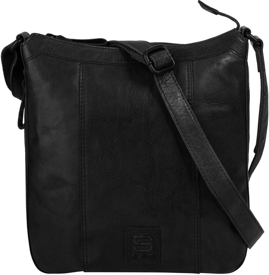 Spikes & Sparrow Schoudertas echt leder - Foto 6