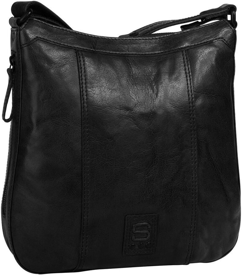 Spikes & Sparrow Schoudertas echt leder - Foto 2