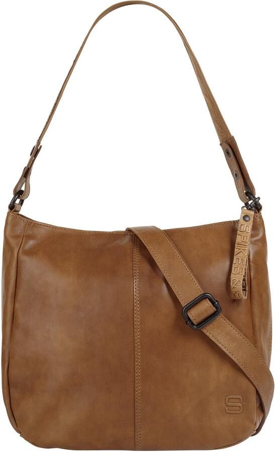 Spikes & Sparrow Schoudertas echt leder - Foto 5