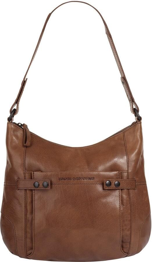 Spikes & Sparrow Schoudertas echt leder - Foto 4