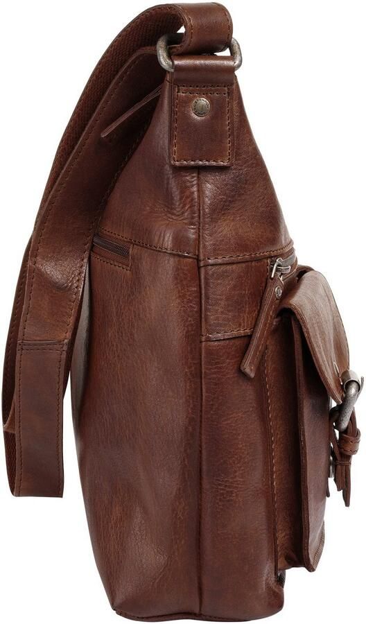 Spikes & Sparrow Schoudertas echt leder - Foto 3