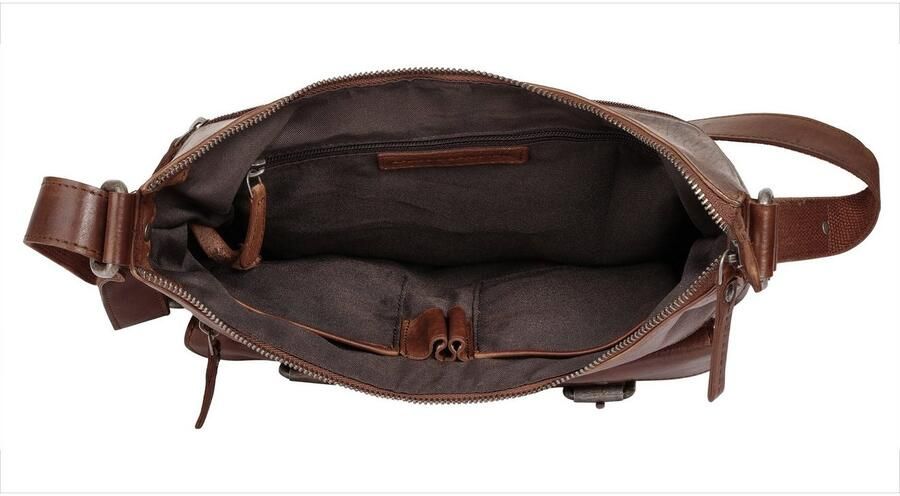 Spikes & Sparrow Schoudertas echt leder - Foto 4