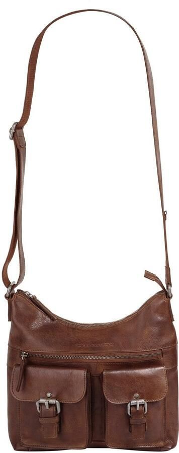 Spikes & Sparrow Schoudertas echt leder - Foto 5