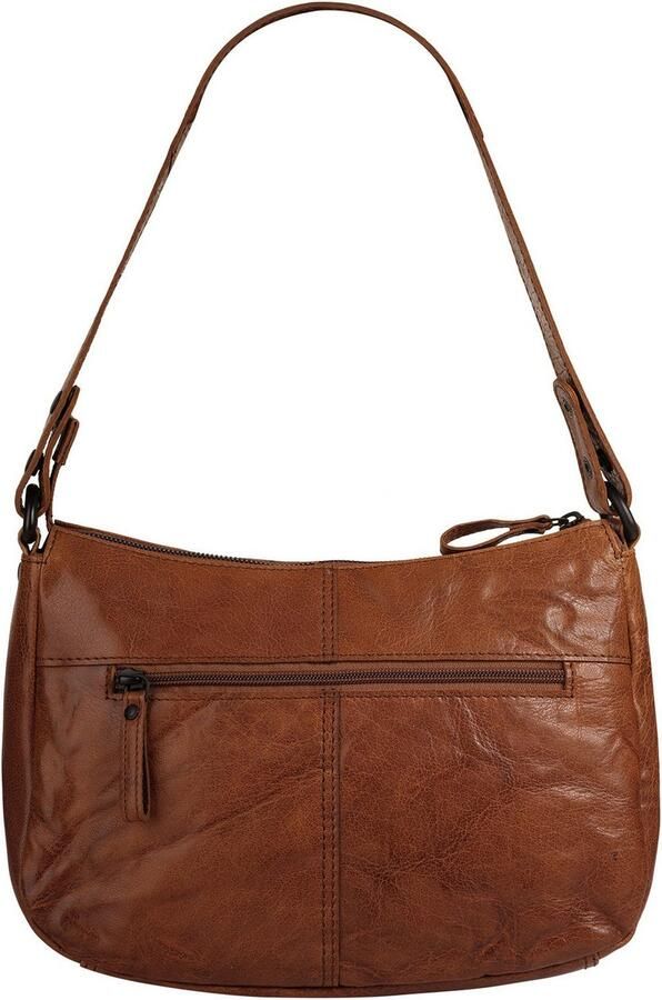 Spikes & Sparrow Schoudertas echt leder