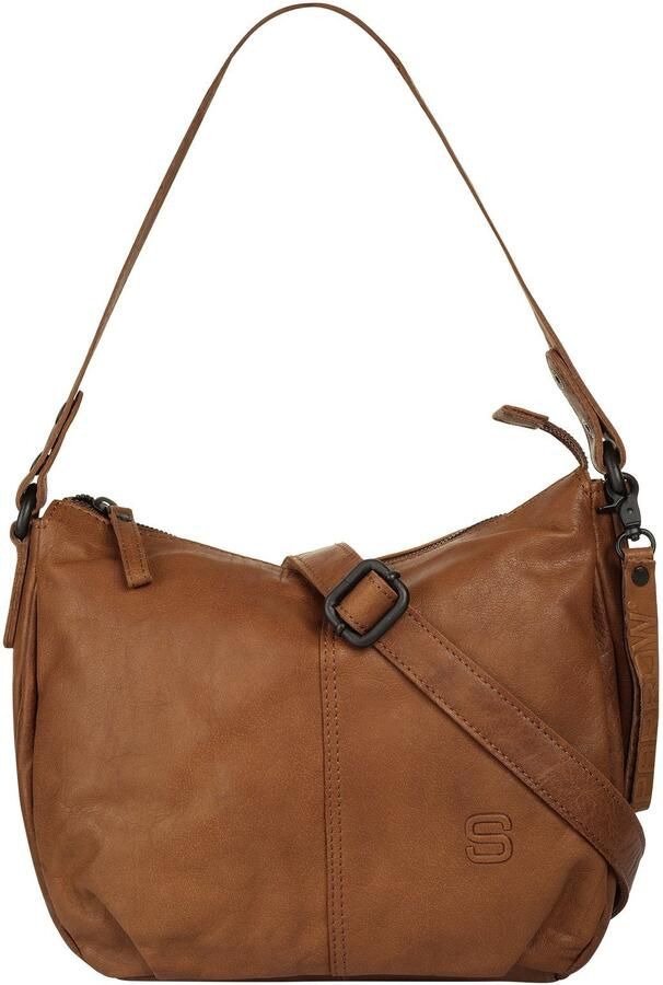 Spikes & Sparrow Schoudertas echt leder - Foto 6