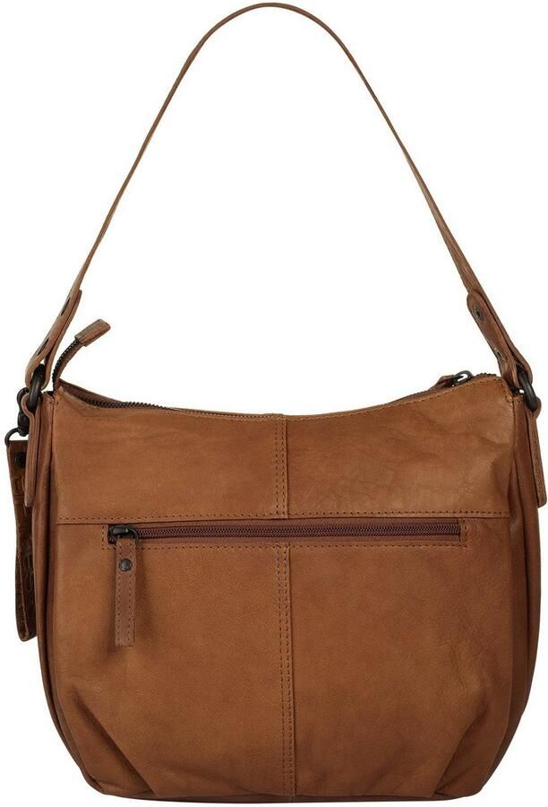 Spikes & Sparrow Schoudertas echt leder