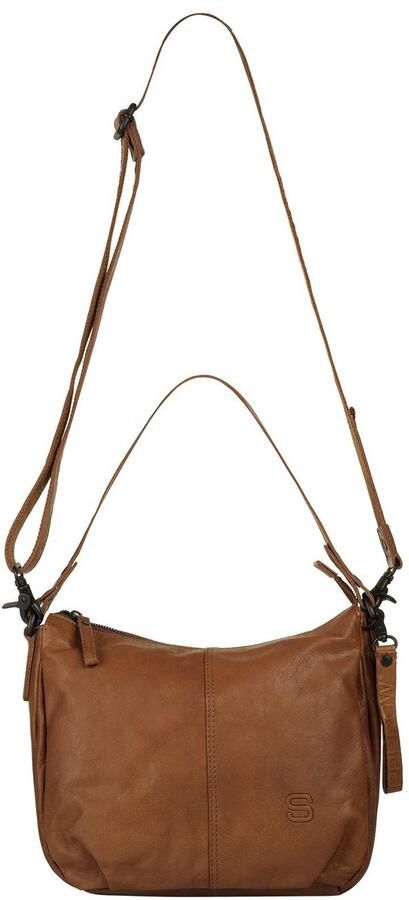 Spikes & Sparrow Schoudertas echt leder - Foto 4