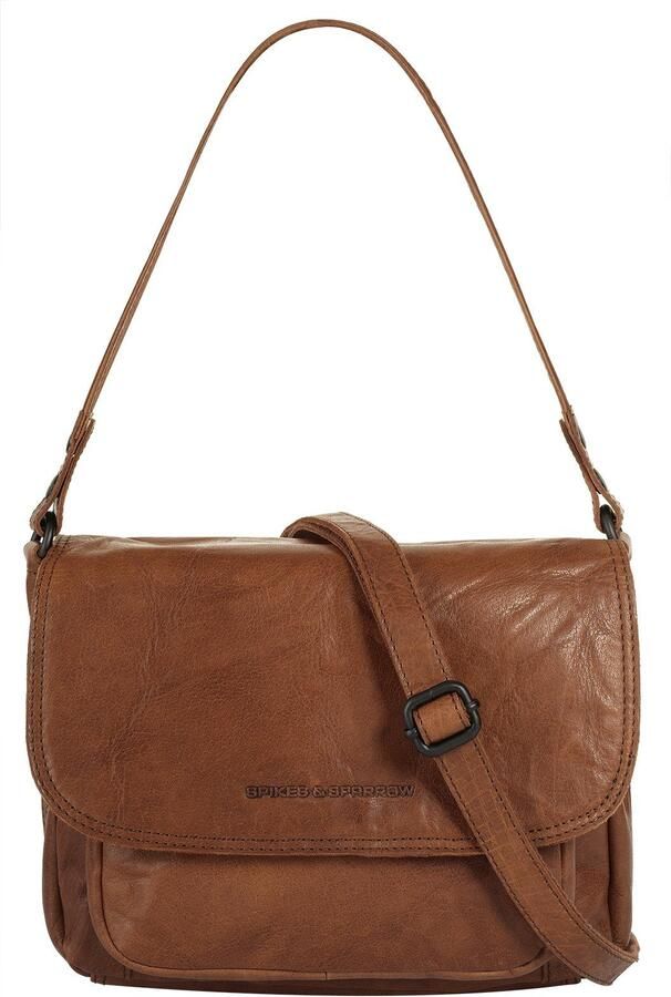 Spikes & Sparrow Schoudertas echt leder - Foto 5