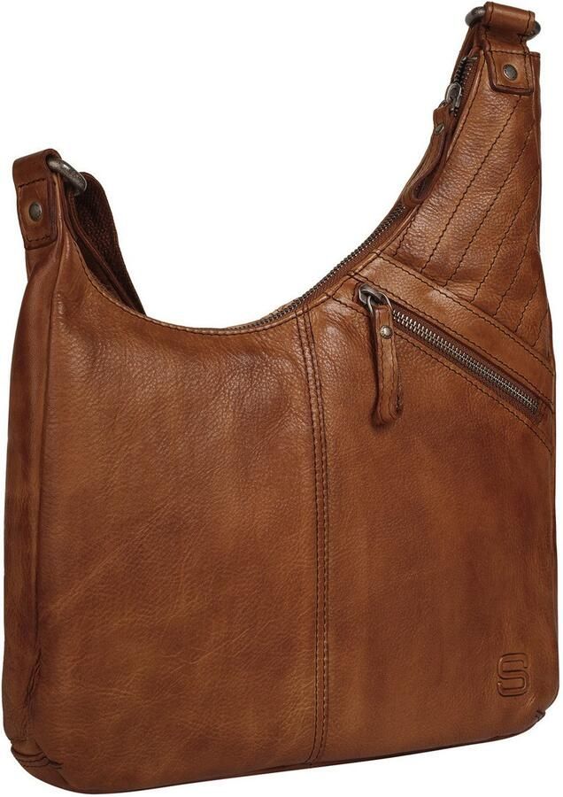 Spikes & Sparrow Schoudertas echt leder - Foto 2