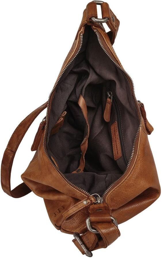 Spikes & Sparrow Schoudertas echt leder - Foto 3