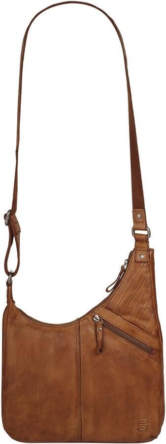 Spikes & Sparrow Schoudertas echt leder - Foto 4