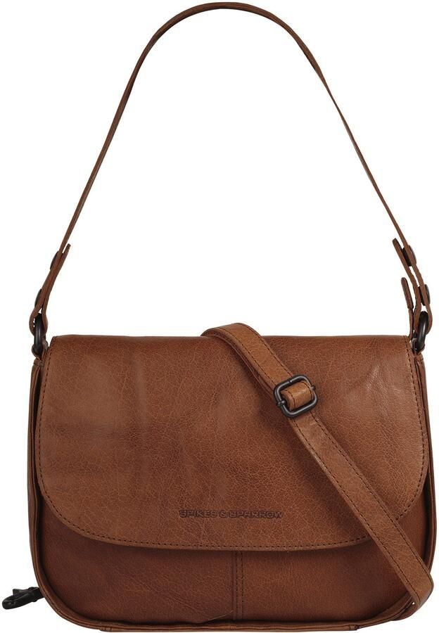 Spikes & Sparrow Schoudertas echt leder - Foto 6