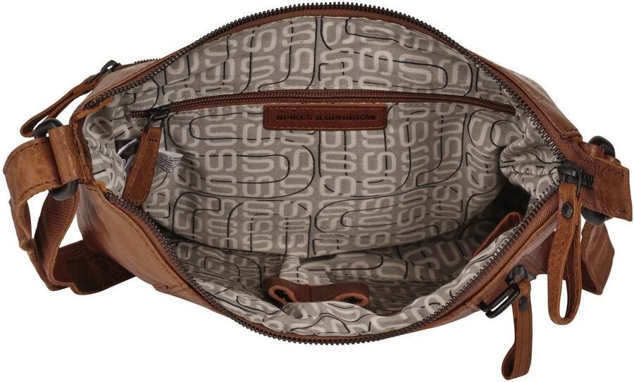 Spikes & Sparrow Schoudertas echt leder - Foto 3