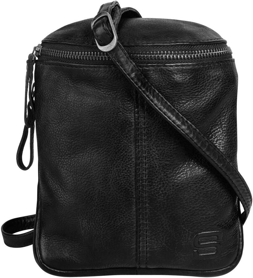 Spikes & Sparrow Schoudertas echt leder - Foto 6