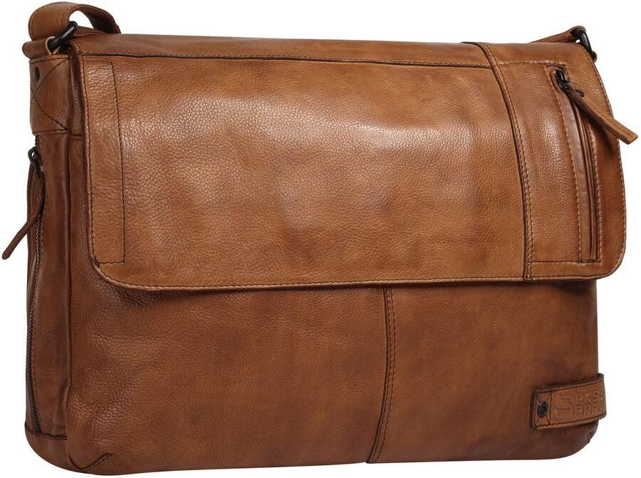 Spikes & Sparrow Schoudertas echt leder - Foto 2