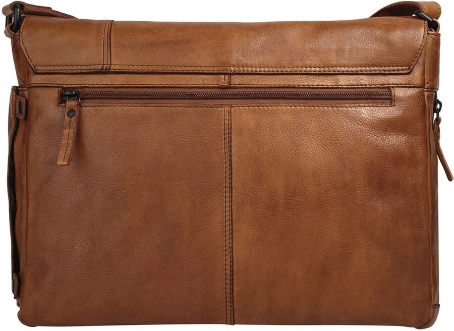 Spikes & Sparrow Schoudertas echt leder - Foto 3