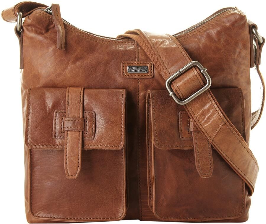 Spikes & Sparrow Schoudertas echt leder - Foto 9