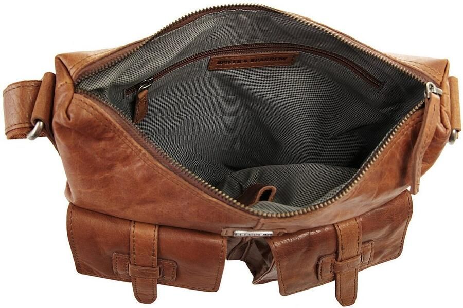 Spikes & Sparrow Schoudertas echt leder - Foto 7