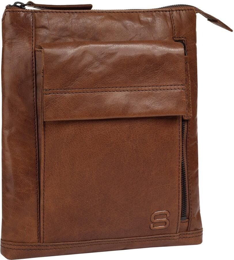 Spikes & Sparrow Schoudertas echt leder - Foto 2