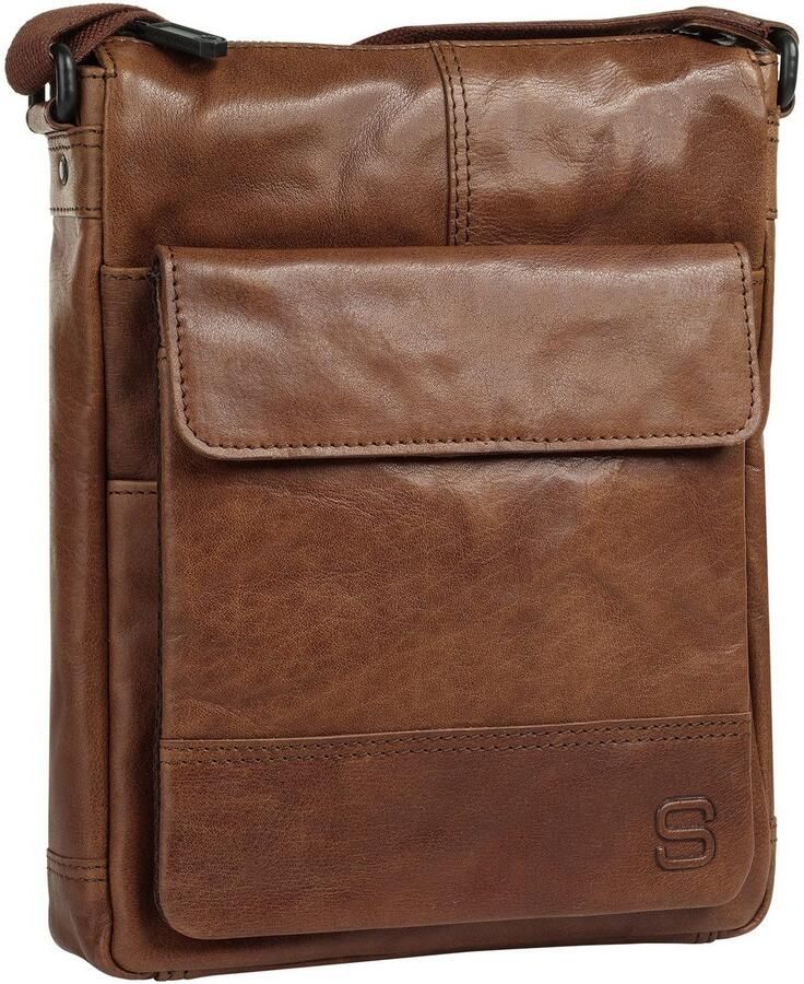 Spikes & Sparrow Schoudertas echt leder - Foto 2