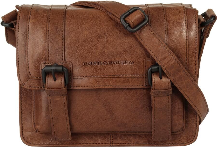Spikes & Sparrow Schoudertas echt leder - Foto 6
