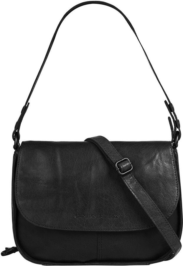 Spikes & Sparrow Schoudertas echt leder - Foto 6