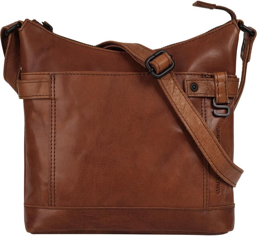 Spikes & Sparrow Schoudertas echt leder - Foto 6