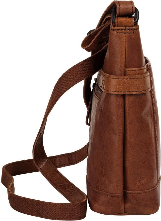 Spikes & Sparrow Schoudertas echt leder - Foto 3