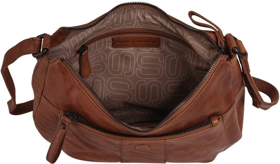 Spikes & Sparrow Schoudertas echt leder - Foto 4