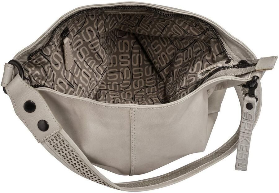 Spikes & Sparrow Schoudertas echt leder