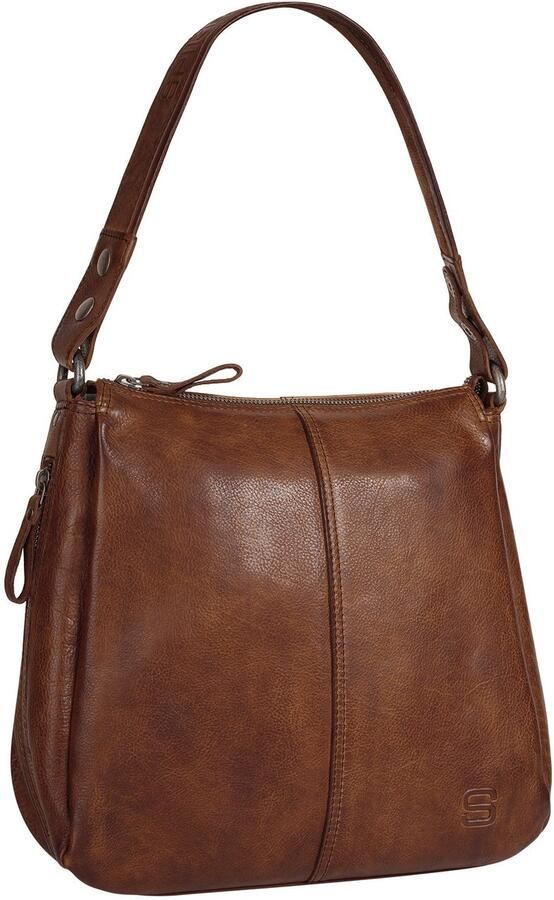 Spikes & Sparrow Schoudertas echt leder - Foto 2