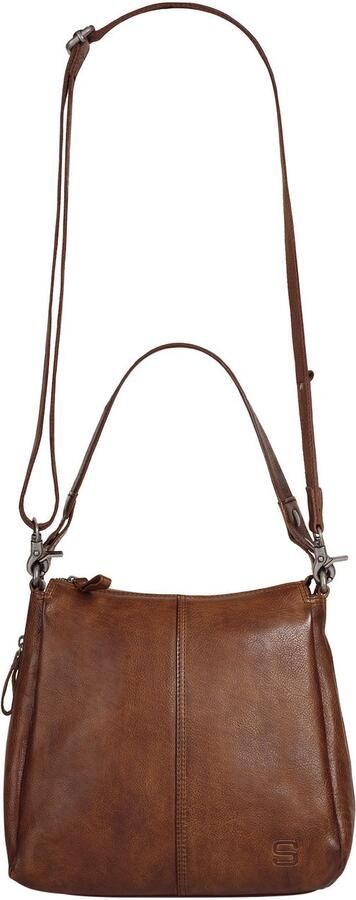 Spikes & Sparrow Schoudertas echt leder - Foto 4