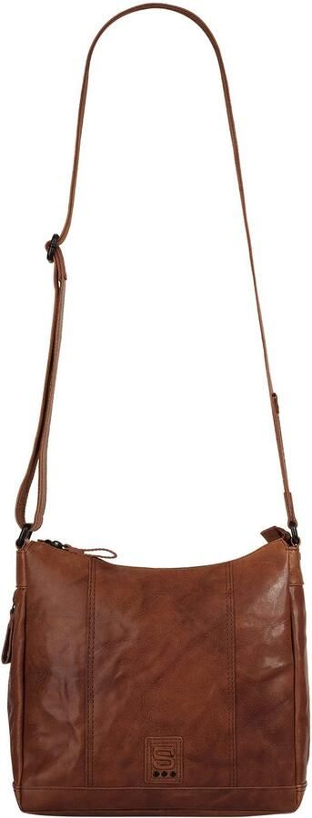 Spikes & Sparrow Schoudertas echt leder - Foto 4