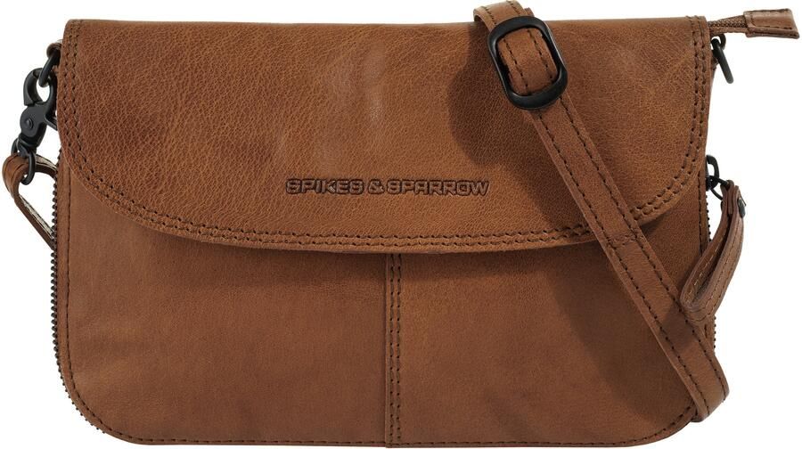 Spikes & Sparrow Schoudertas echt leder - Foto 7