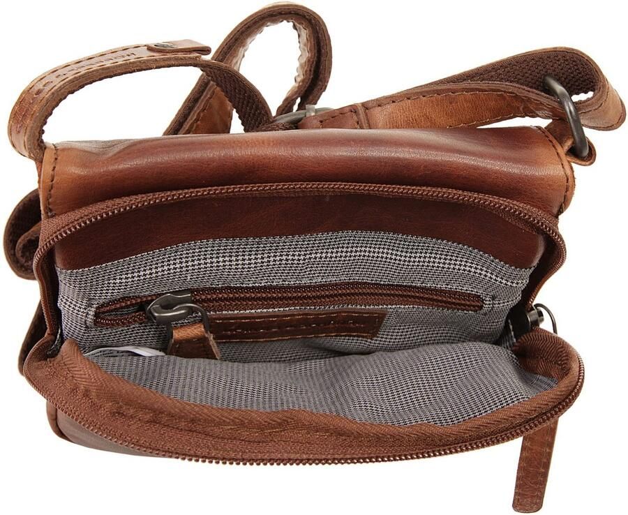 Spikes & Sparrow Schoudertas echt leder - Foto 3