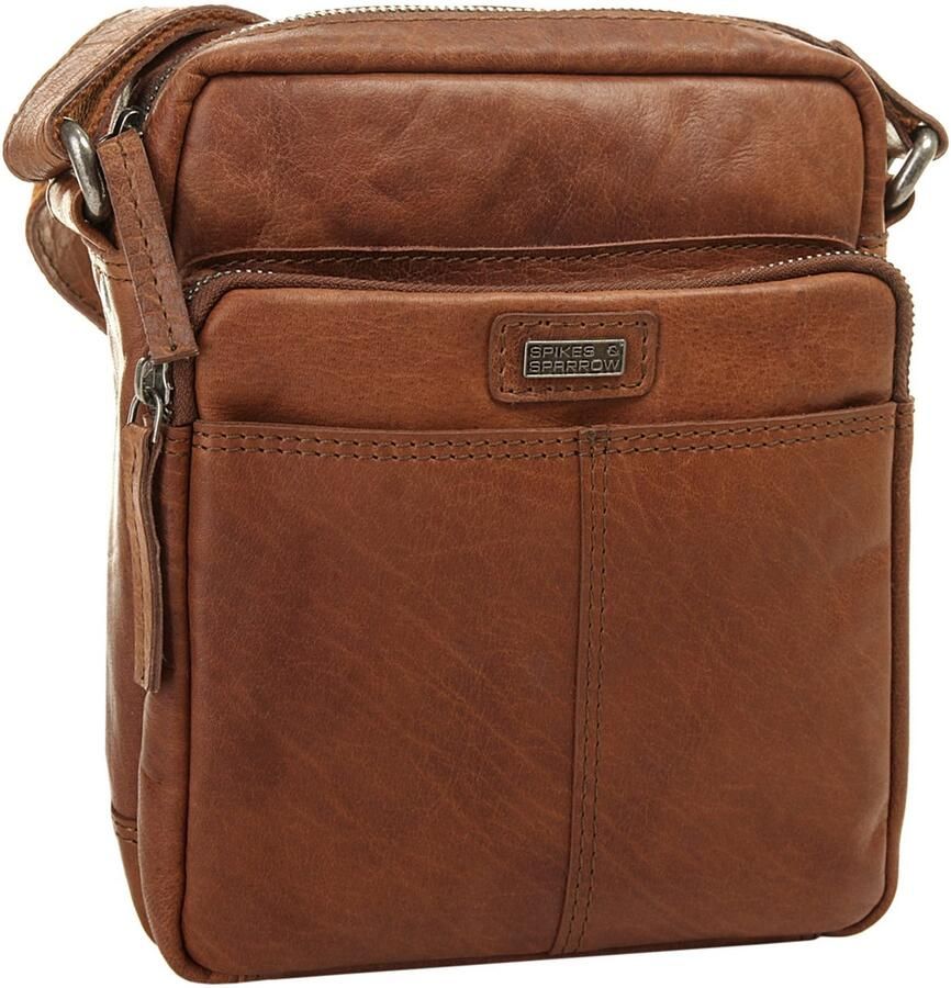 Spikes & Sparrow Schoudertas echt leder - Foto 2