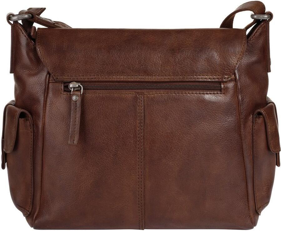 Spikes & Sparrow Schoudertas echt leder - Foto 3