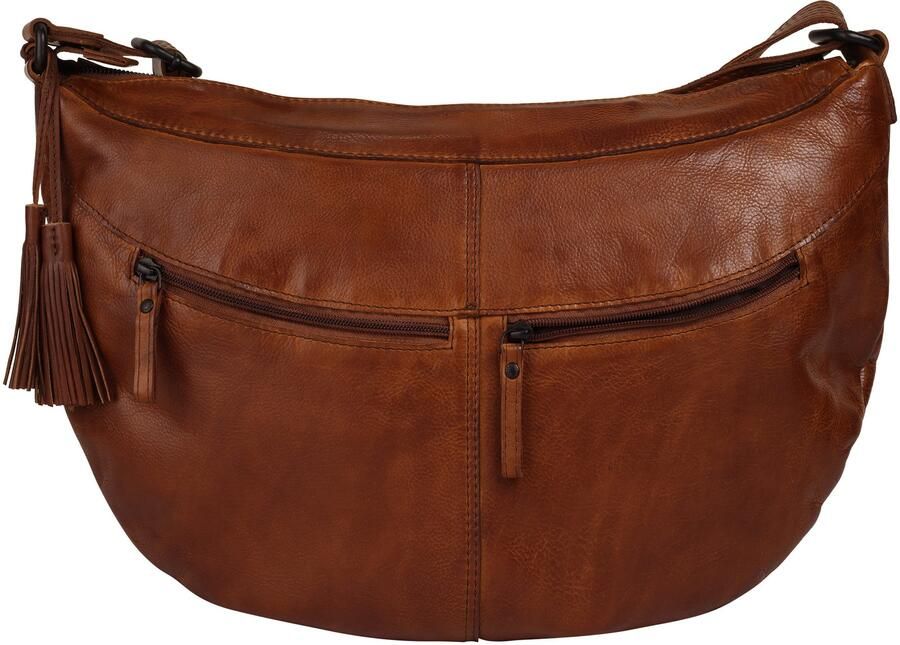 Spikes & Sparrow Schoudertas echt leder - Foto 5