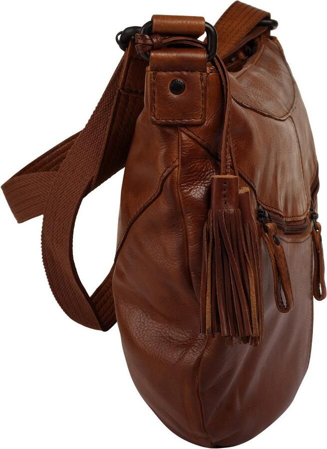 Spikes & Sparrow Schoudertas echt leder - Foto 2