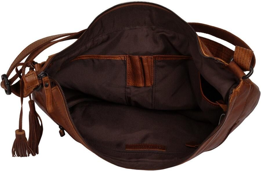 Spikes & Sparrow Schoudertas echt leder - Foto 4