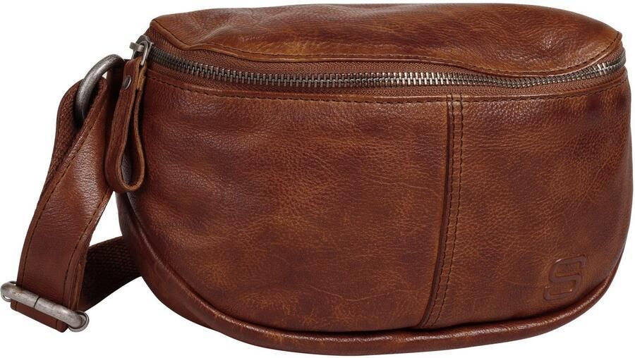 Spikes & Sparrow Schoudertas echt leder - Foto 4